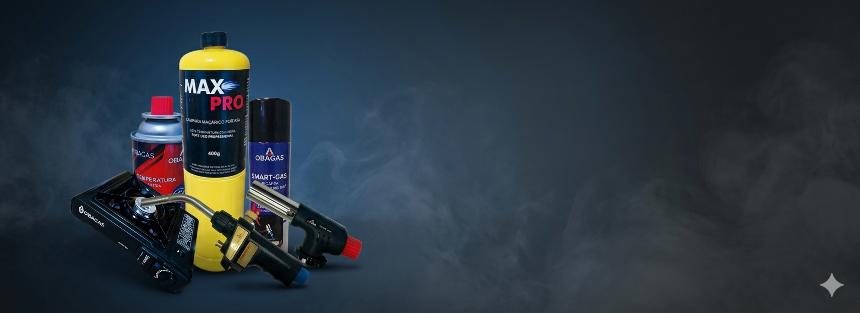 GASES MAÇARICOS E FOGAREIROS